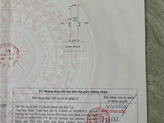 Chính chủ cần bán lô đất sát bên trường đại học quốc tế miền đông giá tốt