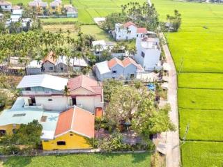 Bán lô đất view lúa cực đẹp hàng hiếm tại cẩm thanh, hội an