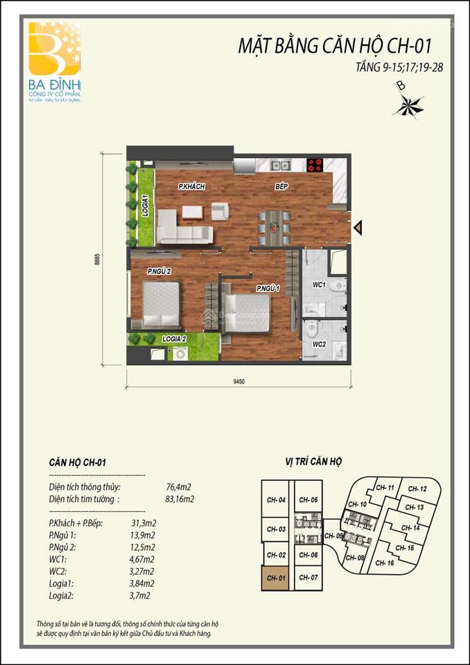Vị trí số 1  chỉ hơn 90tr có ngay căn hộ chung cư lê văn lương  hà nội