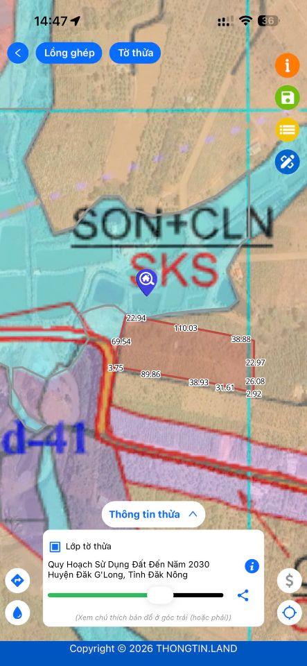 5 sào đường nhựa giá rẻ cực hiếm tại phường Bắc Gia Nghĩa