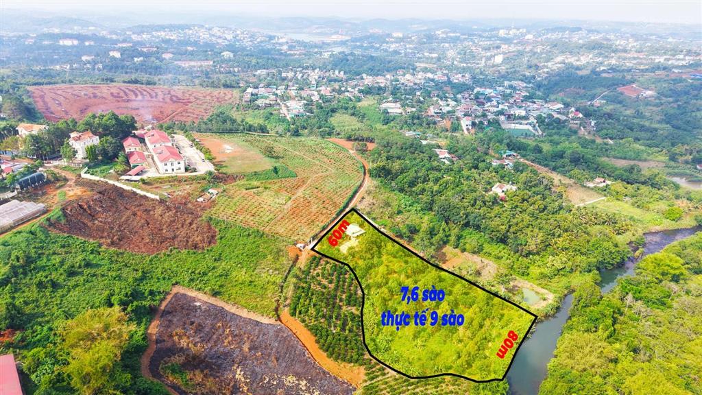 Bds kinh doanh view suối tại trung tâm gia nghĩa