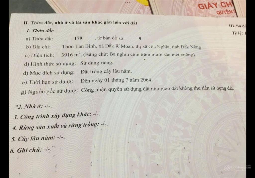 1ha đường nhựa view hồ thủy điện trung tâm gia nghĩa giá ngộp