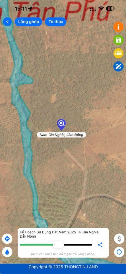 9,4ha đất rẫy kín gió, gần QL14 thuộc phường Nam Gia Nghĩa