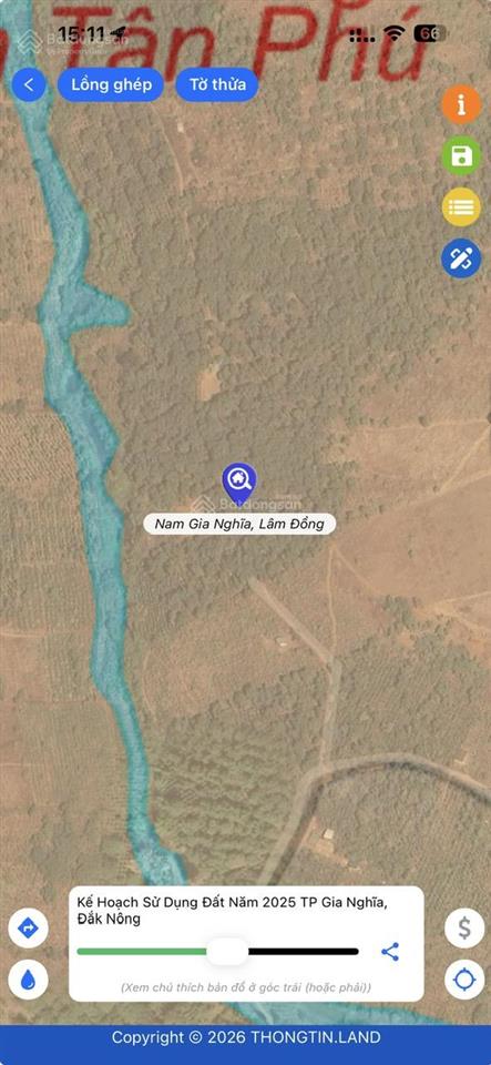 9,4ha đất rẫy kín gió, gần ql14 thuộc phường nam gia nghĩa