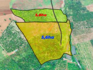 9,4ha đất rẫy kín gió, gần ql14 thuộc phường nam gia nghĩa