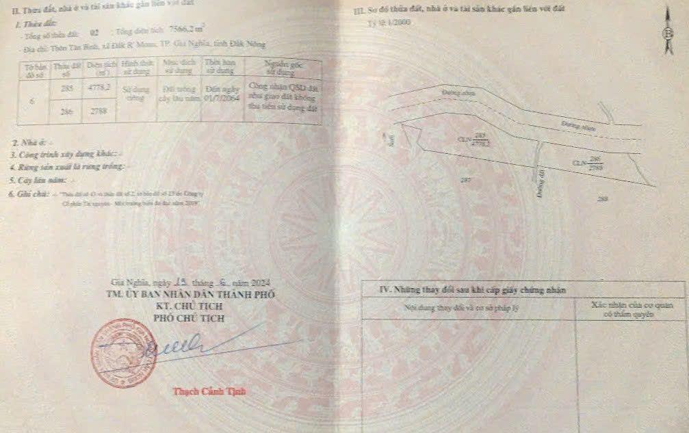 đất rẫy bằng như sân bóng, có thể vay ngân hàng hoặc phân sào thổ cư
