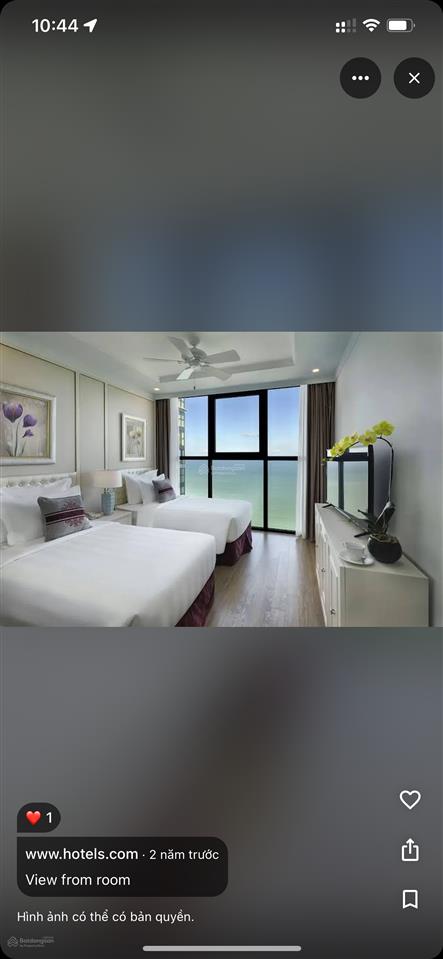 Bán cắt lỗ căn view trực diện biển gốc 3,017 tỷ nay bán 2 tỷ, có dòng tiền 19,8tr/th 0901 383 ***