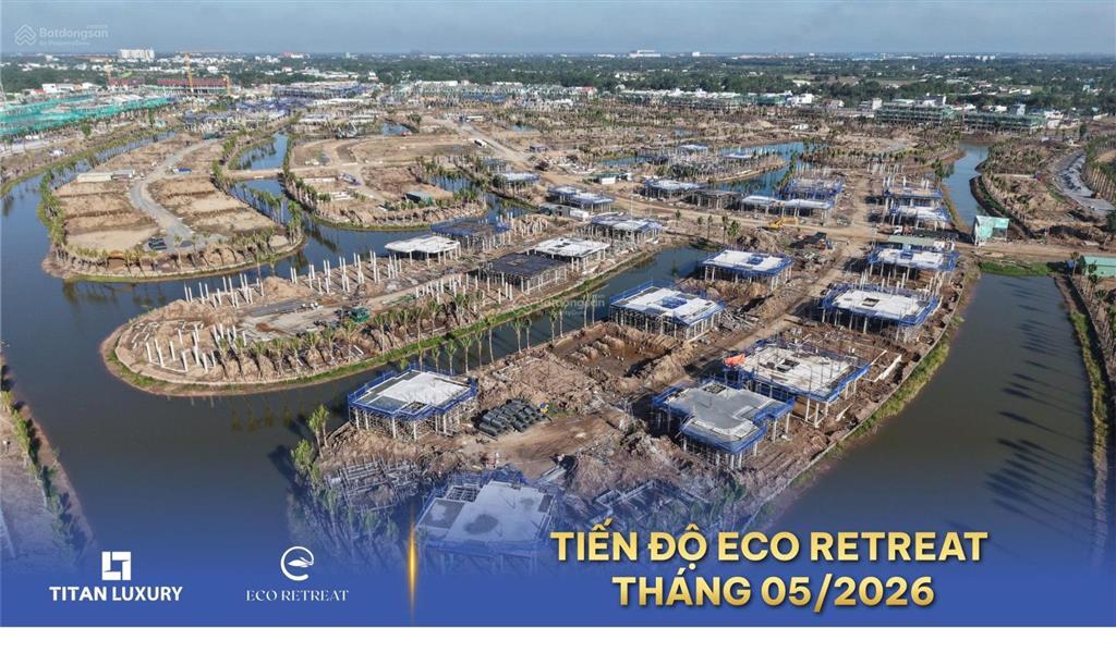 Bán gấp 1 trong 4 căn dinh thự góc đẹp, biệt thự đảo eco retreat long an