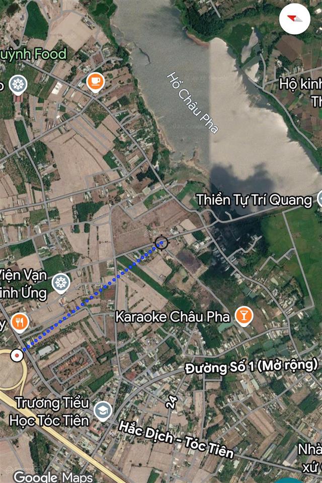 Bán gấp đất lô gốc tại xã châu pha, phú mỹ, 5,9 triệu/m2