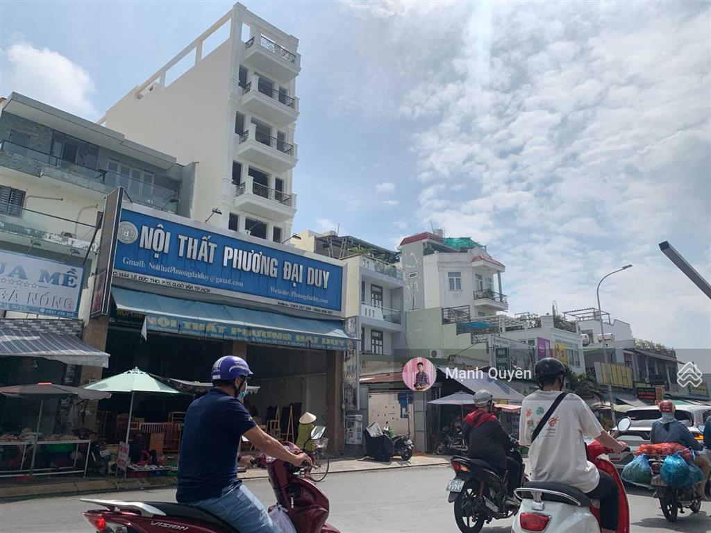 Mặt tiền lê đức thọ tổng diện tích 850m2, gần chợ, trung tâm giao thương q. gò vấp và q12