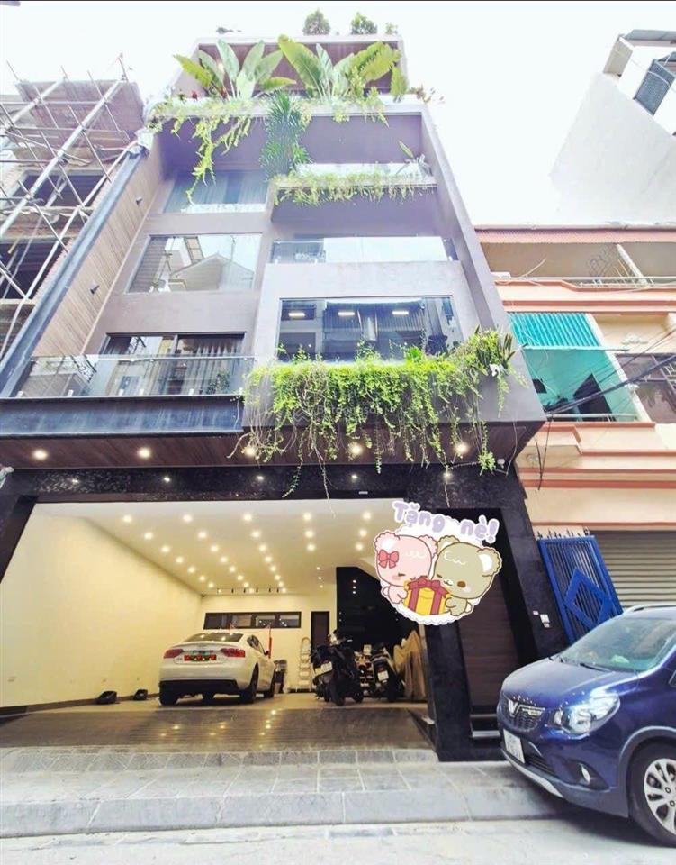 Nhà cực đẹp phố tô vĩnh diện, thanh xuân. dt81m2x7t, thang máy, oto tránh vỉa hè rộng, kd đỉnh