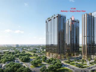 Cần bán căn góc 2pn có ban công duy nhất sunshine sky city, tháp v7, 77m2