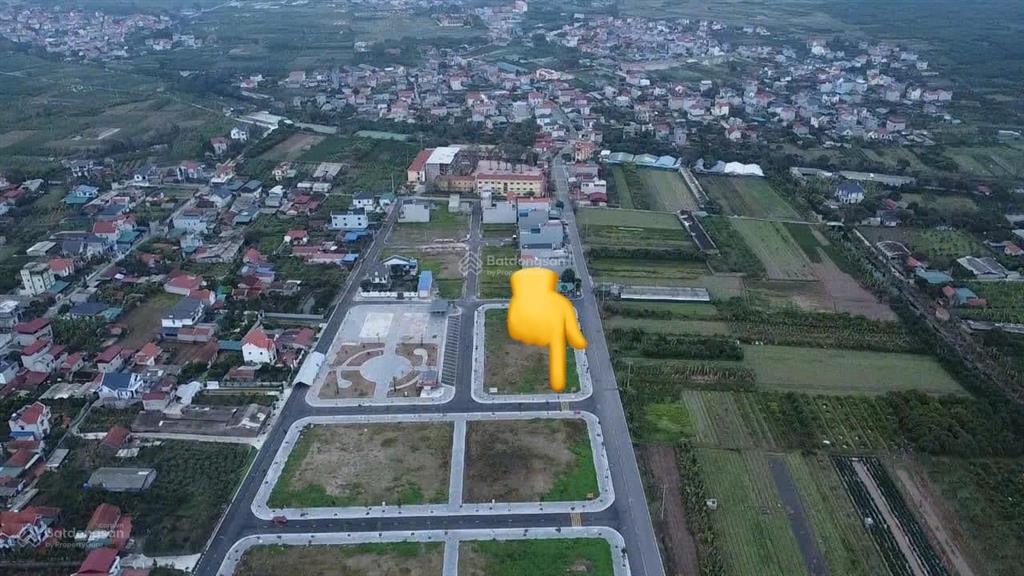 Đất đấu giá tân dân, khoái châu, 4,05 tỷ, 110m2, mt=hậu=5m, đường 7.5m, trường, chợ, 0971 320 ***