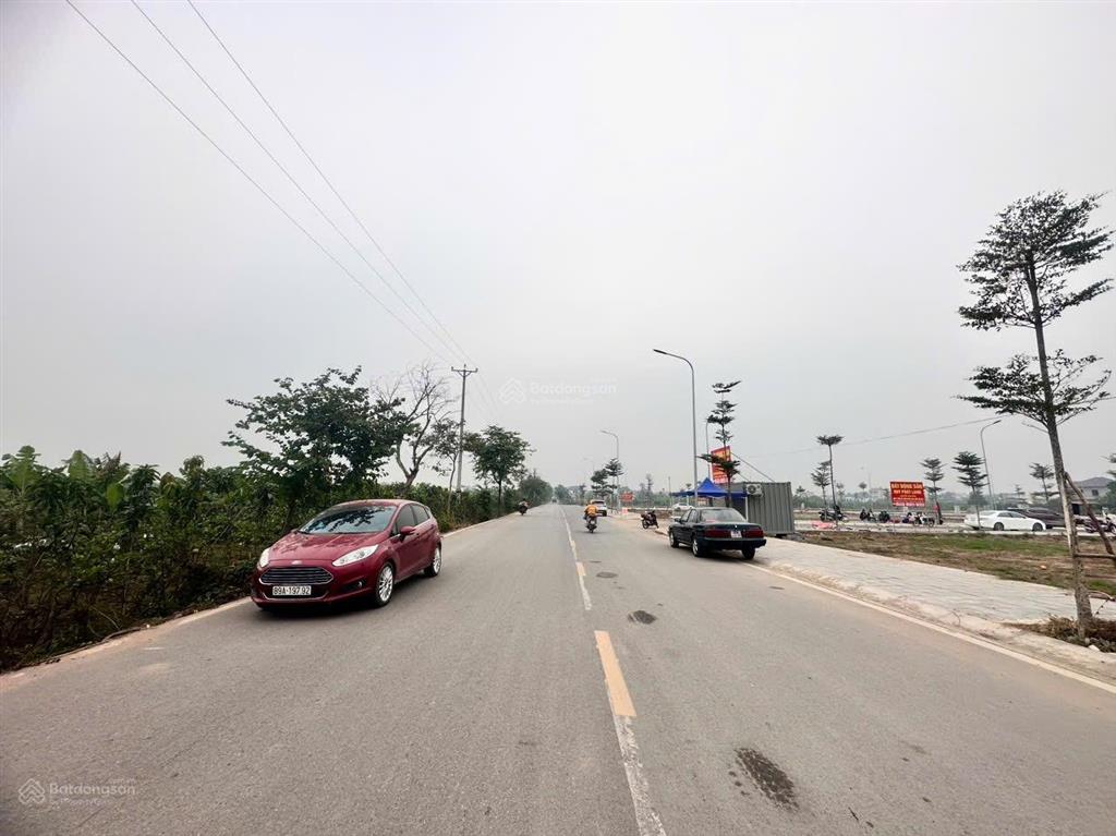 Đất đấu giá tân dân, khoái châu, 4,05 tỷ, 110m2, mt=hậu=5m, đường 7.5m, trường, chợ, 0971 320 ***