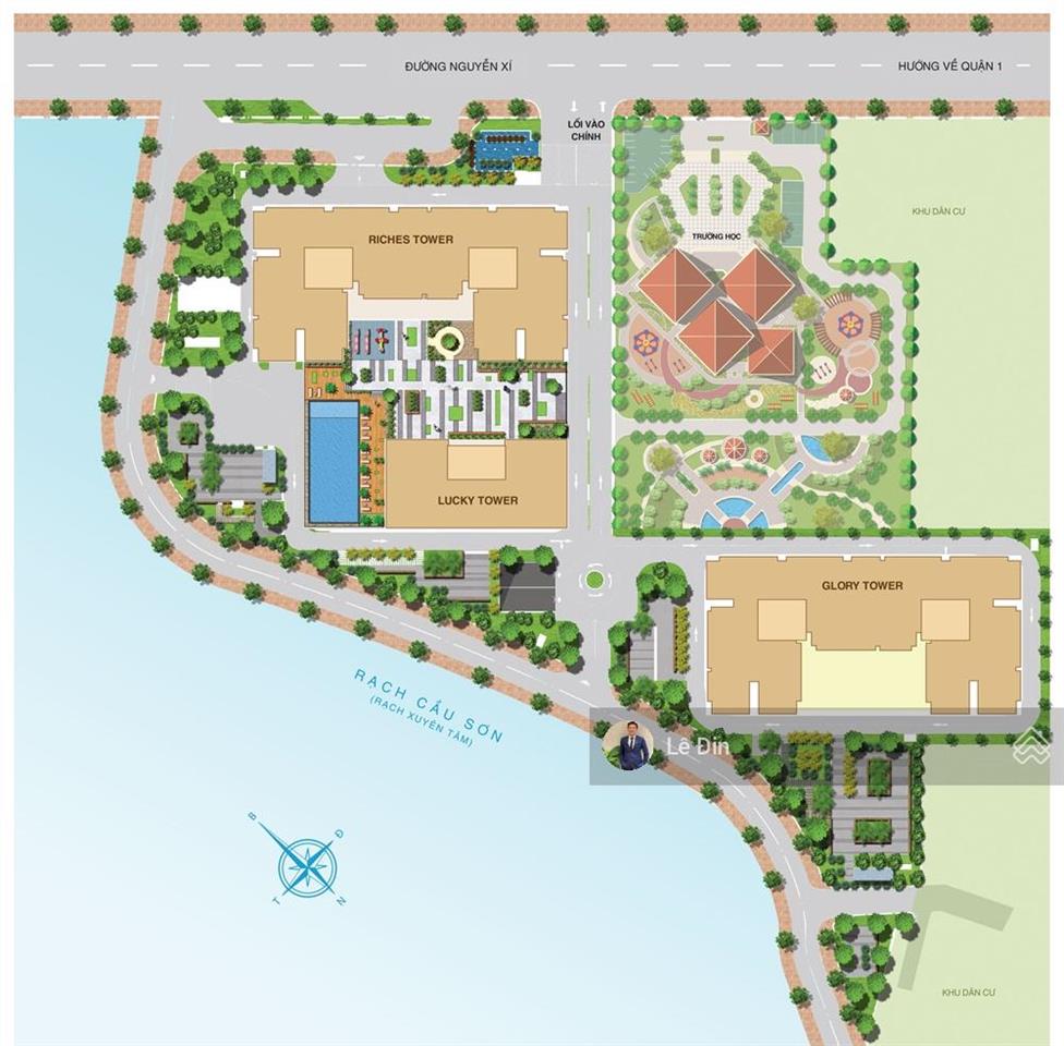 Giảm mạnh giá thuê nhanh 35tr diện tích đa dạng 13pn richmond city bthanh,giá tốt nhất thị trường