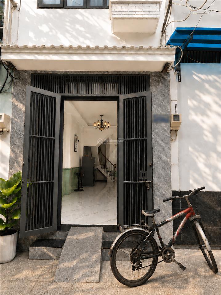 Nhà mới 1 trệt 4 lầu full nội thất gò vấp