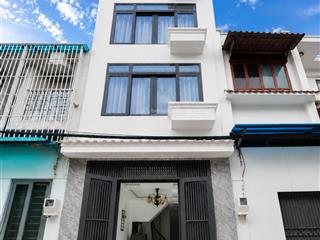 Nhà mới 1 trệt 4 lầu full nội thất gò vấp