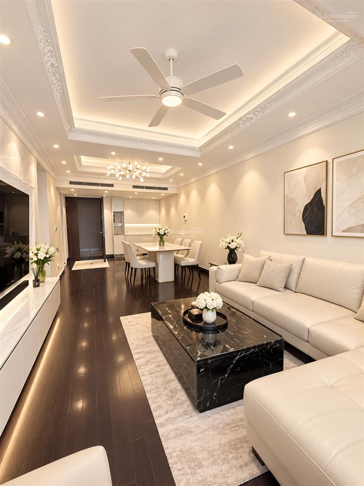 Cho thuê cc hoàng thành tower, 35 triệu vnd/th, 121m2, 2pn, 2wc, nội thất đầy đủ, uy tín, giá tốt
