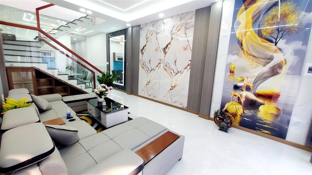 158 lâm thị hố thông 5m  ngang 4mx15m đúc 1 trệt 1 lầu 3pn