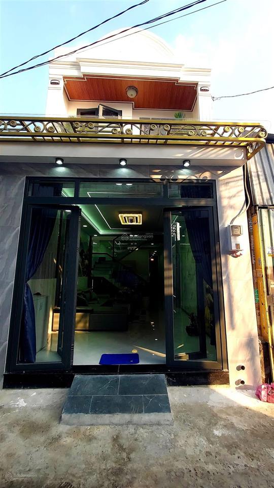 158 lâm thị hố thông 5m  ngang 4mx15m đúc 1 trệt 1 lầu 3pn