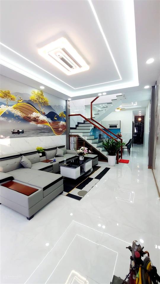 158 lâm thị hố thông 5m  ngang 4mx15m đúc 1 trệt 1 lầu 3pn