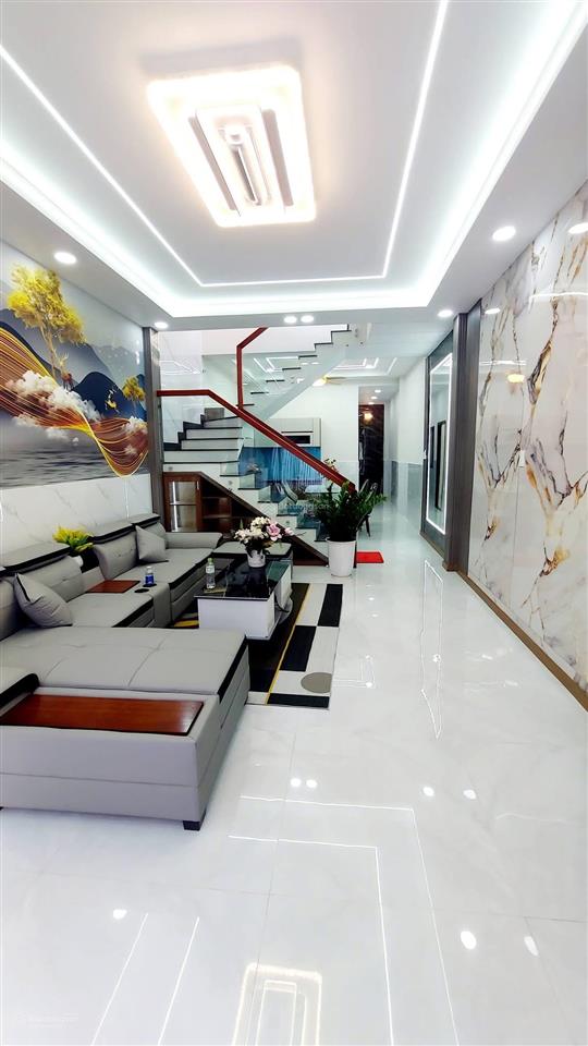 158 lâm thị hố thông 5m  ngang 4mx15m đúc 1 trệt 1 lầu 3pn