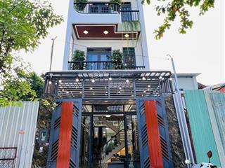 Nhà phố lâm thị hố đường 10m thông  4mx16m đúc 1 trệt 3 lầu full nội thất