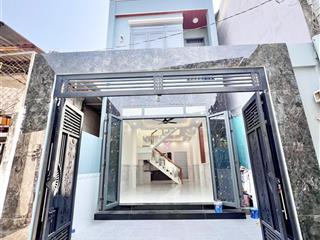 Nhà mới 4,1 x 14,5m đúc 1 trệt 1 lầu ngay gần chợ hiệp thành