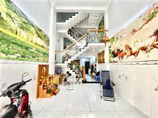 Nhà đúc 1 trệt 1 lửng 3 lầu đường thông 7m  trần thị hè gần hiệp thành city