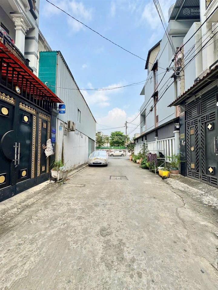 Bán nhà thới an 16  đường 7m đúc 1 trệt 3 lầu ngang 4,5m