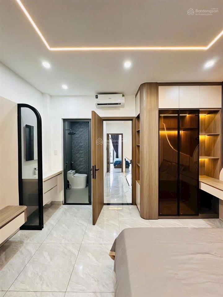 Nhà full nt 82m2 4,2x20m hxh 8m đúc 1 trệt 3 lầu sát gò vấp