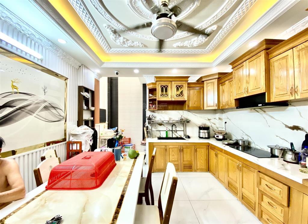 Nhà phố khu vip nguyễn ảnh thủ  57m2 đúc 1 lửng 3 lầu đường thông 8m vỉa hè