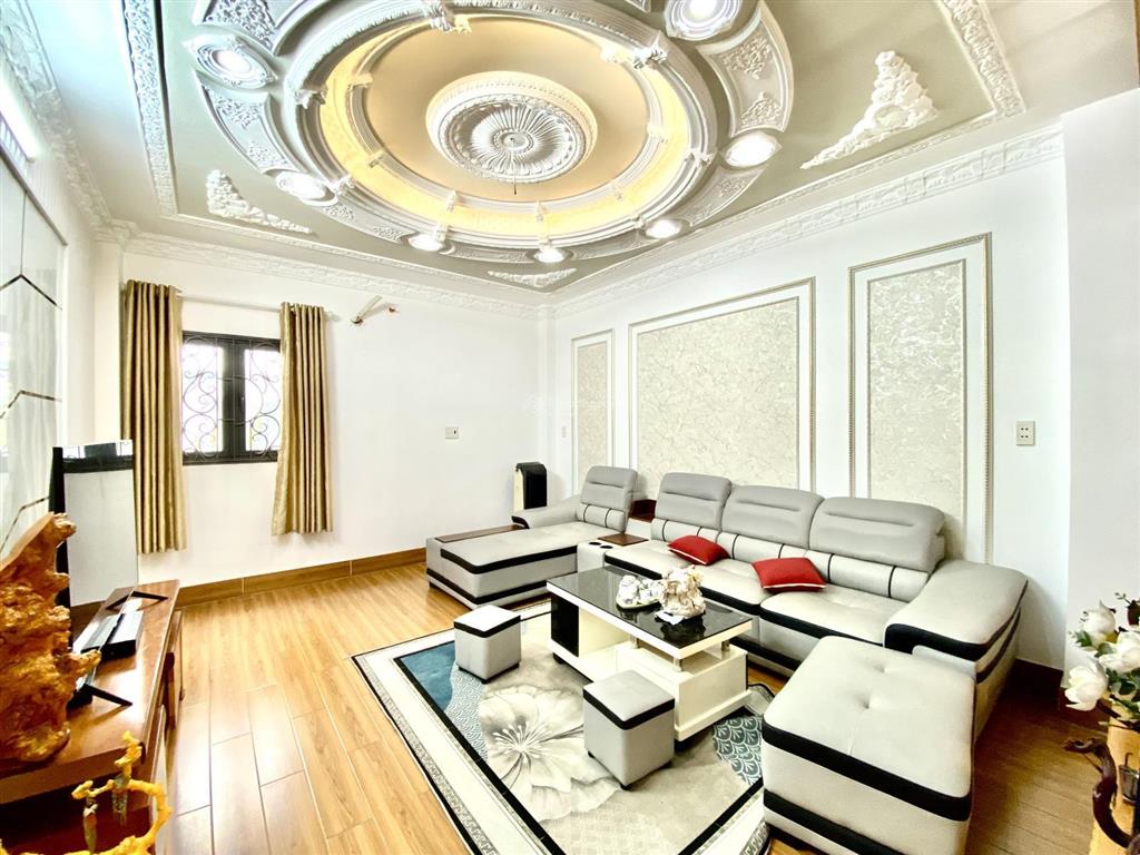 Nhà phố khu vip nguyễn ảnh thủ  57m2 đúc 1 lửng 3 lầu đường thông 8m vỉa hè