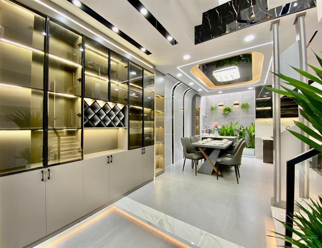 1/ hxh 6m lê văn khương 4,5m x 13m đúc 1 lửng 3 lầu full nội thất