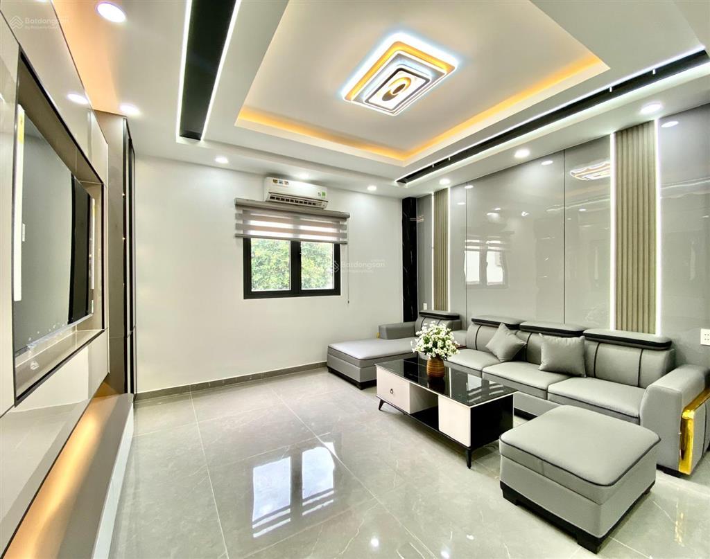 1/ hxh 6m lê văn khương 4,5m x 13m đúc 1 lửng 3 lầu full nội thất
