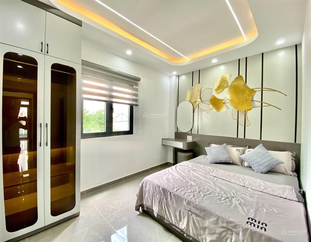 1/ hxh 6m lê văn khương 4,5m x 13m đúc 1 lửng 3 lầu full nội thất