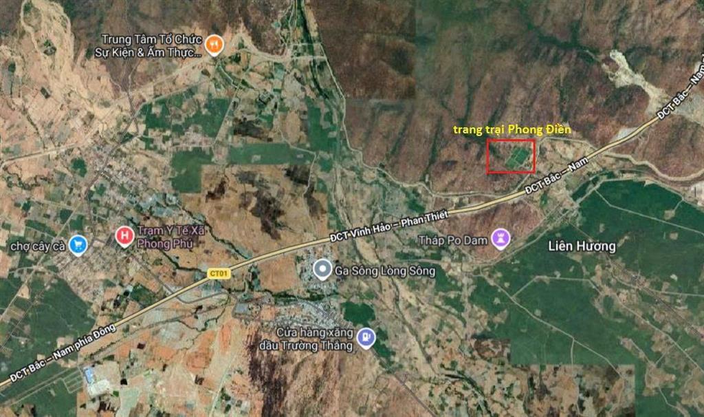 CHÍNH CHỦ CẦN TIỀN HẠ GIÁ BÁN TRANG TRẠI 17.7 Ha TẠI XÃ PHÚ LẠC, TUY PHONG, BÌNH THUẬN