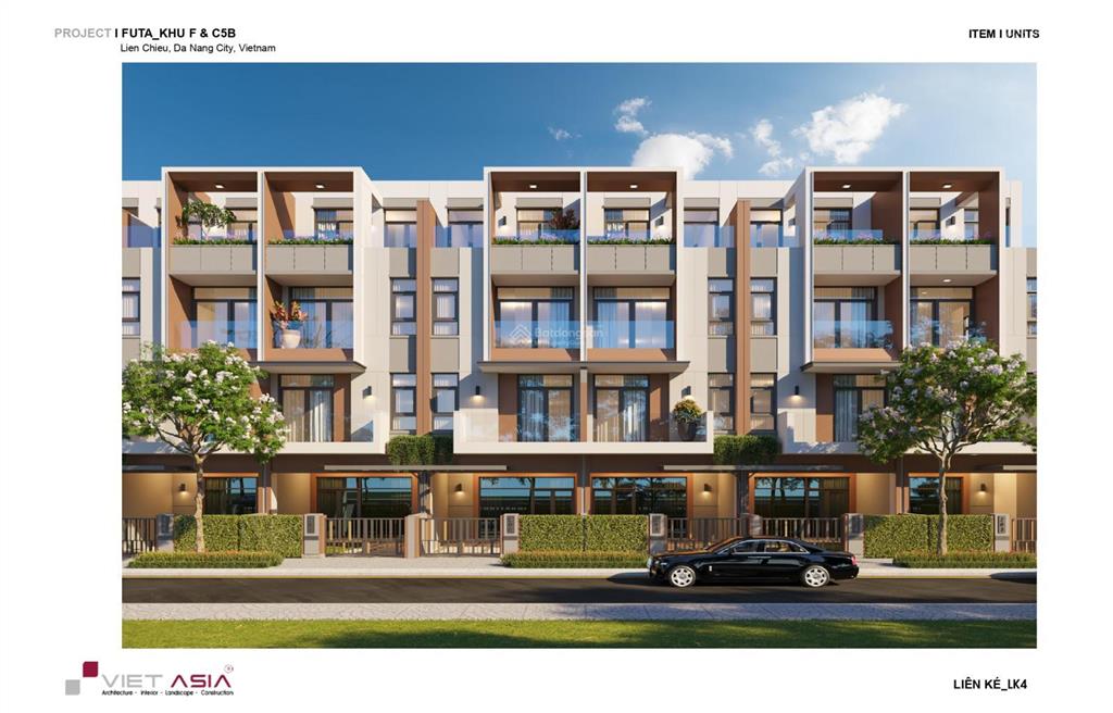 Gồm 4 tầng 1 tum đường 12m, đi bộ ra biển 10phút, khu compound giới siêu giàu săn đón