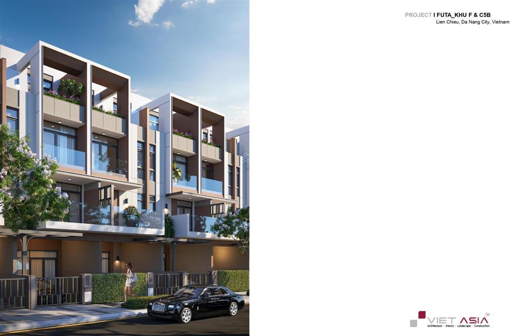 Nhà phố thương mại liền kề, xây sẵn 4 tầng 1 tum, cách biển 10 phút đi bộ, ân hạn gốc lãi 12 tháng