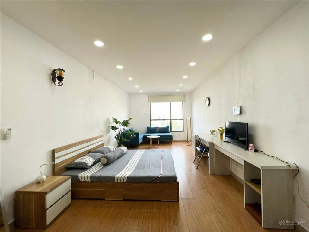 Officetel nội thất cơ bản bếp rèm máy lạnh 9tr5 35m2 chung cư novaland garden gate khu sân bay