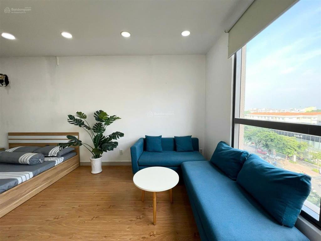 Officetel nội thất cơ bản bếp rèm máy lạnh 9tr5 35m2 chung cư novaland garden gate khu sân bay