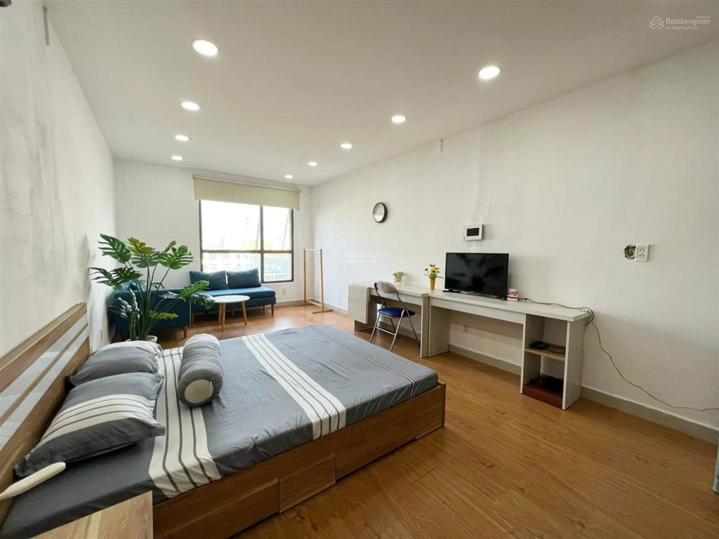 Officetel nội thất cơ bản bếp rèm máy lạnh 9tr5 35m2 chung cư novaland garden gate khu sân bay