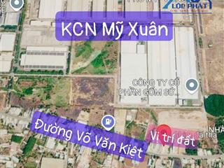 Bán đất mặt đường võ văn kiệt phường phú mỹ  hcm 1425m2 giá 19,5 tỷ