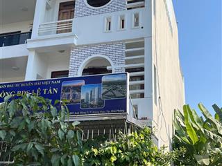 Bán nhà 4 tầng căn áp góc mặt đường trục chính 21m  gần vin dương kinh về nhà ở ngay full nội thất