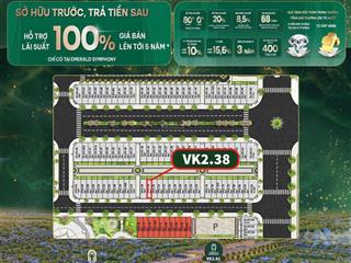 Shophouse emerald symphony 90m hướng nam vị trí đẹp khu vũ khúc 2 chỉ với 8,5 tỷ