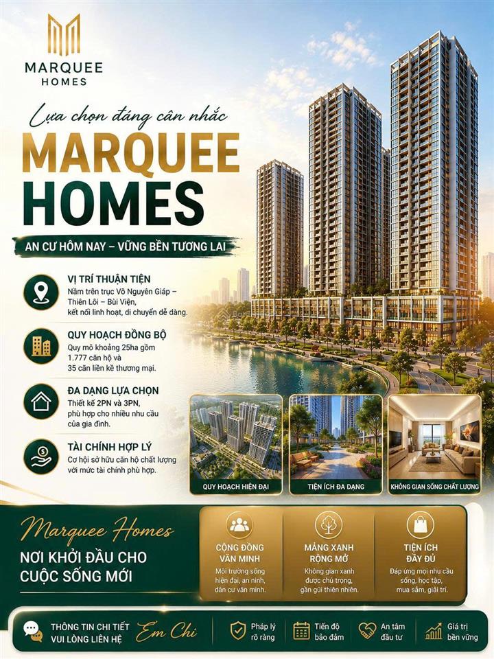 Marquee homes có gì mà ngày càng nhiều khách hàng lựa chọn tìm hiểu?