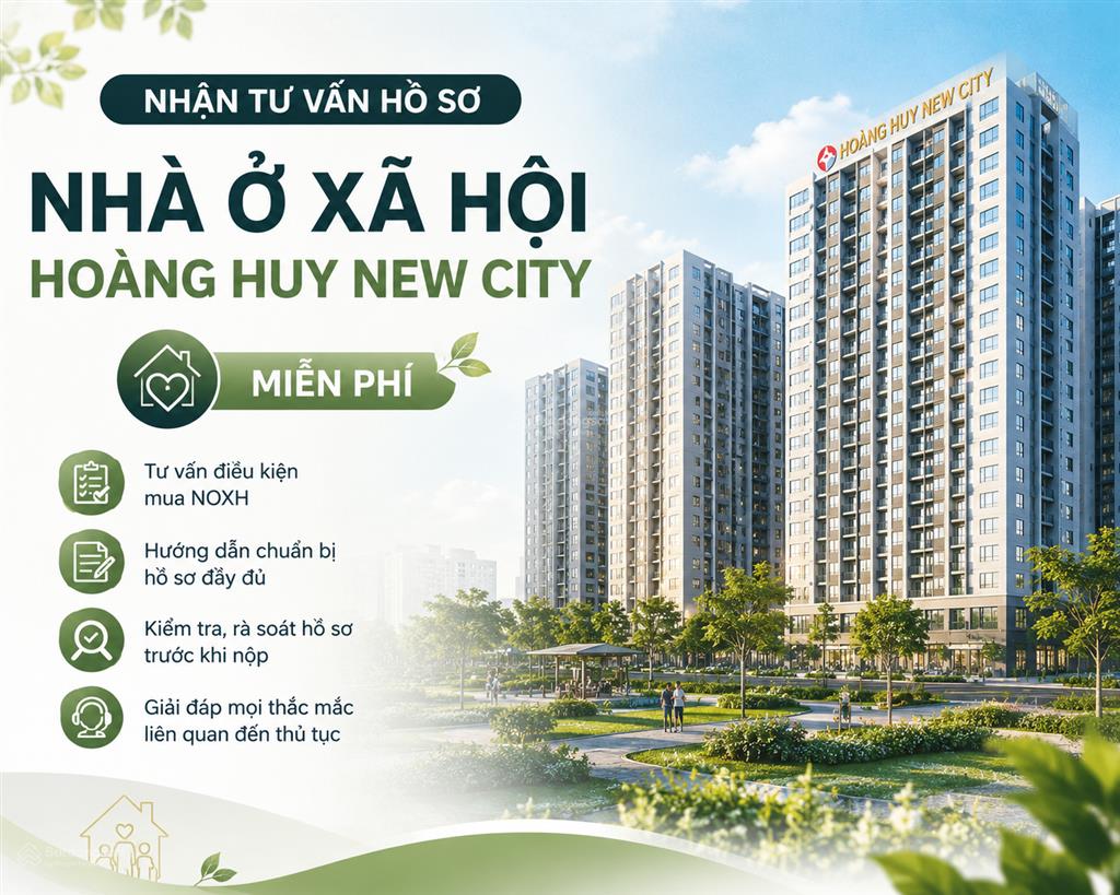 Nhà ở xã hội hoàng huy new city