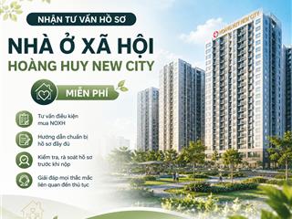 Nhà ở xã hội hoàng huy new city