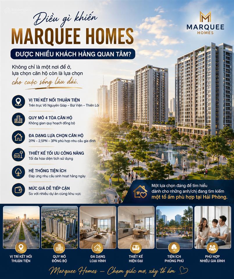 Marquee homes vì sao đáng để dành thời gian tìm hiểu?