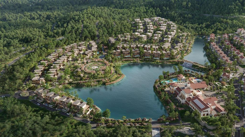 Chỉ còn 3 căn biệt thự view hồ, lưng tựa núi cạnh intercon, sổ đỏ từng căn, chiết khấu lên tới 15%